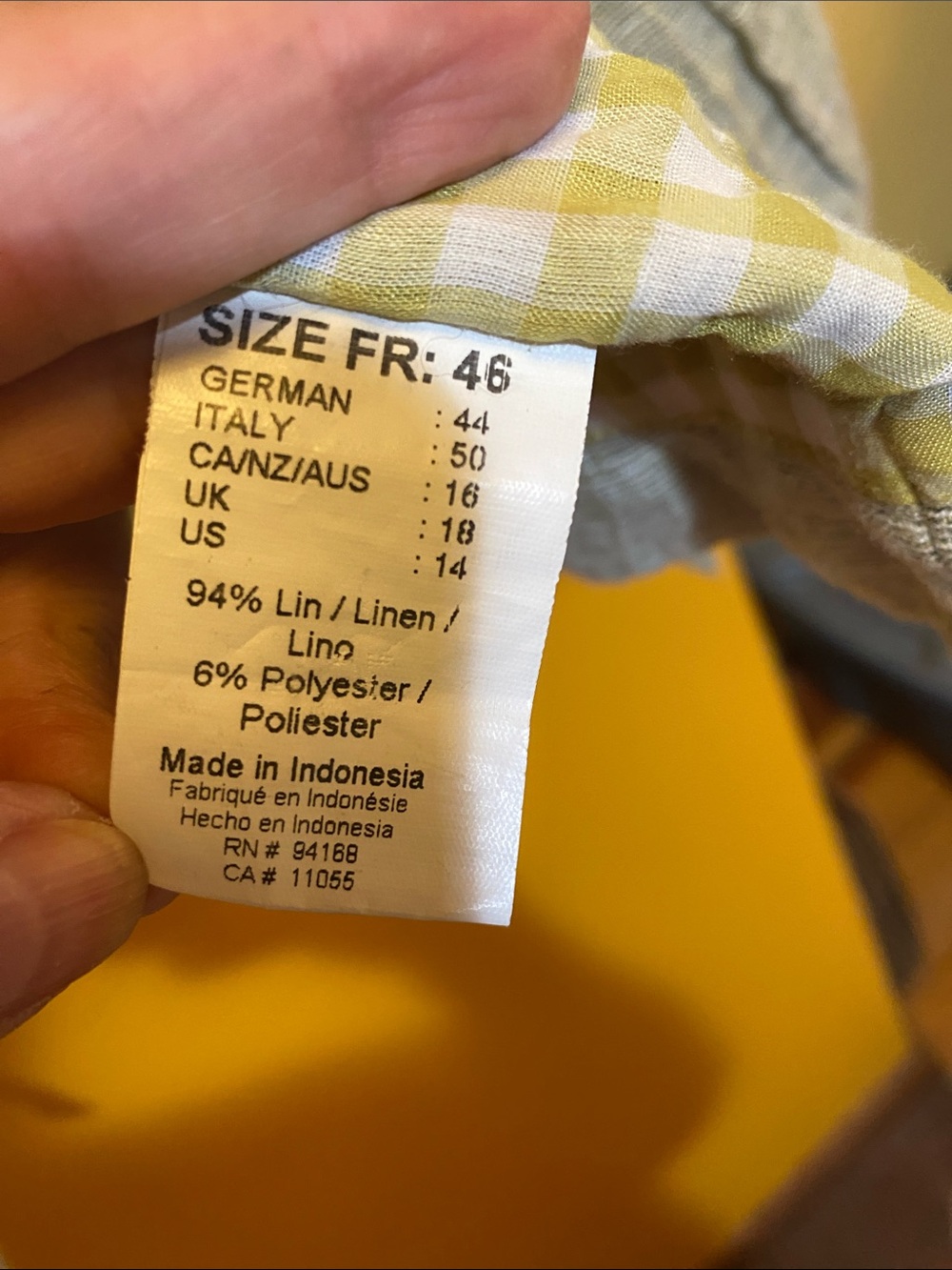 Animale Linen Waterfall Vest - Picture 12 of 12